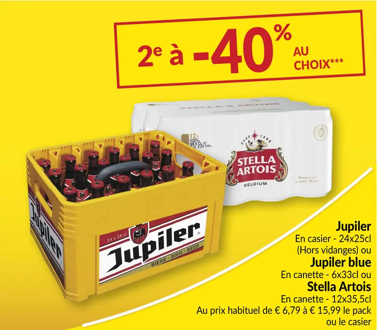 Offre: Jupiler