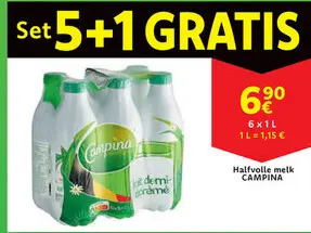 Promotie: Halfvolle melk