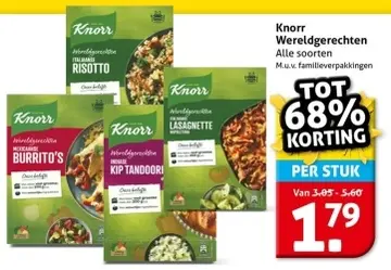 Aanbieding: Knorr Wereldgerechten