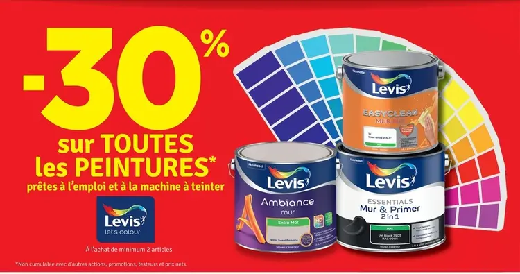 Offre: Peintures Levis