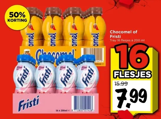 Aanbieding: Chocomel of Fristi
