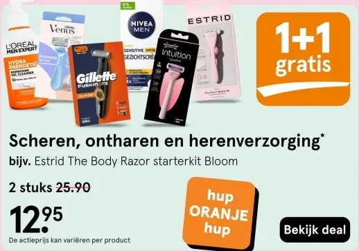 Aanbieding: Scheren, ontharen en herenverzorging