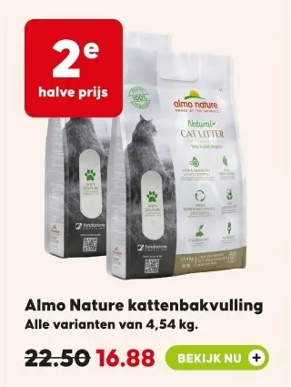 Aanbieding: kattenbakvulling