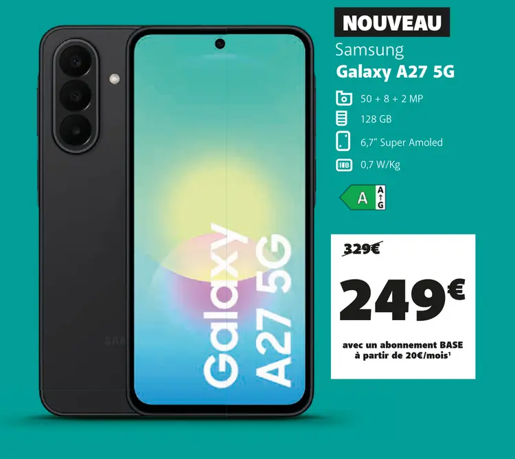 Offre: Galaxy A27 5G