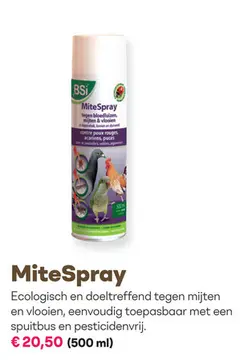 Aanbieding: MiteSpray
