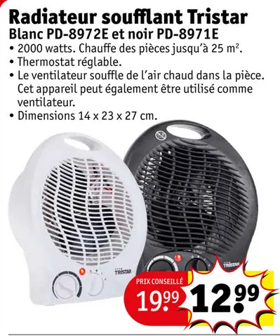 Offre: Radiateur soufflant