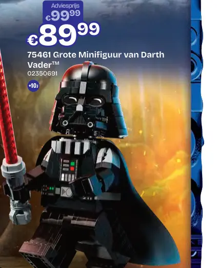 Aanbieding: Grote Minifiguur van Darth Vader