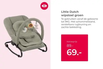 Aanbieding: Wipstoel groen