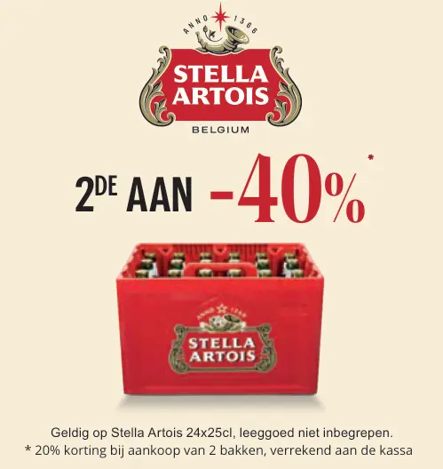 Promotie: Stella Artois