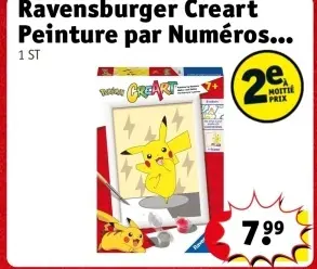 Offre: Creart Peinture par Numéros