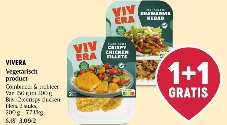 Promotie: Vegetarisch product