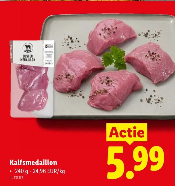 Promotie: Kalfsmedaillon