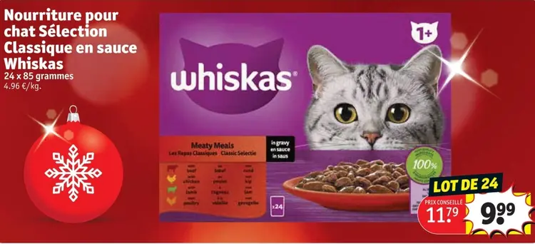 Offre: Nourriture pour chat Sélection Classique 