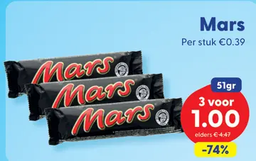 Aanbieding: Mars
