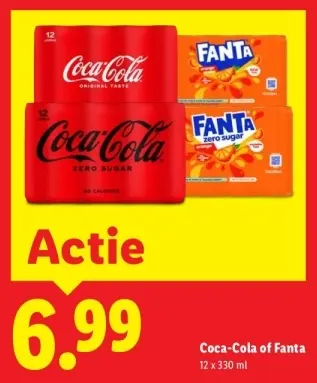 Aanbieding: Coca-Cola of Fanta