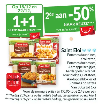 Promotie: Saint Eloi Pommes dauphines, Kroketten, Pomme