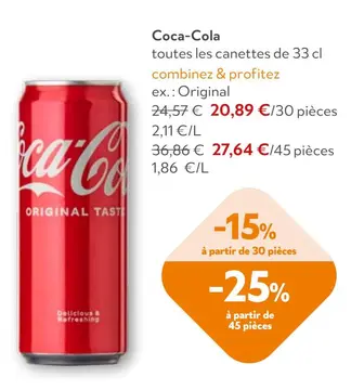 Offre: Coca-Cola
