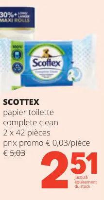 Offre: Scottex