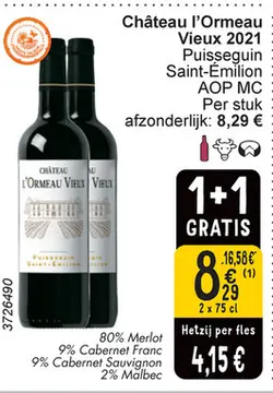 Aanbieding: Château l'Ormeau Vieux