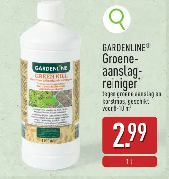 Promotie: Groeneaanslagreiniger