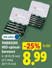 Aanbieding: HSS-spiraalborenset