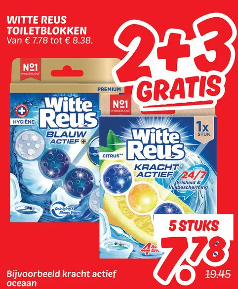 Aanbieding: Toiletblokken