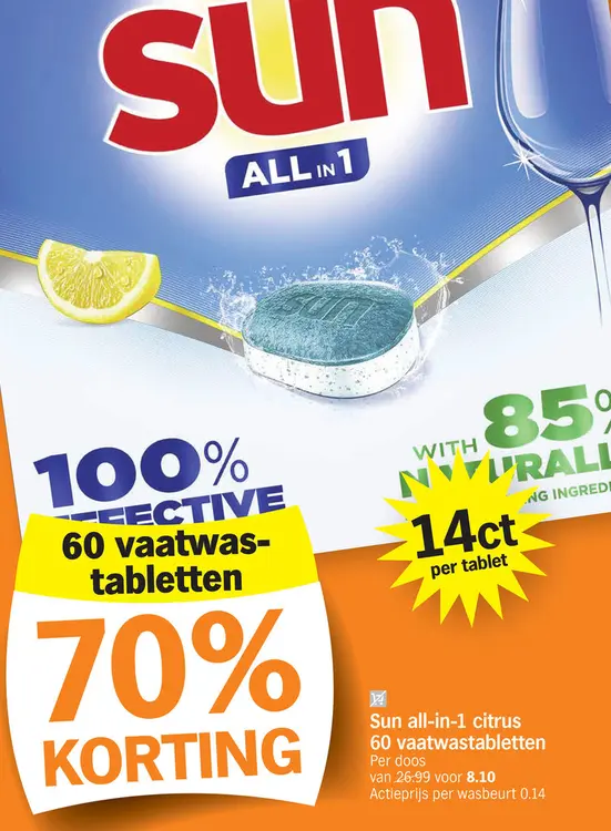 Promotie: Sun all-in-1 citrus