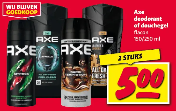 Aanbieding: Deodorant of douchegel