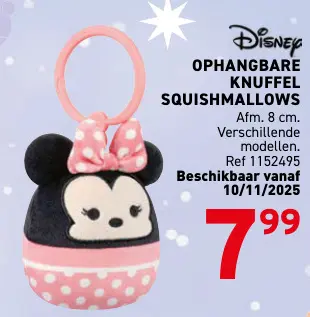 Aanbieding: Ophangbare knuffel squishmallows