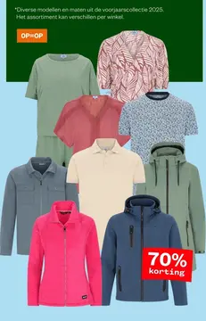 Aanbieding: Diverse modellen en maten uit de voorjaarscol