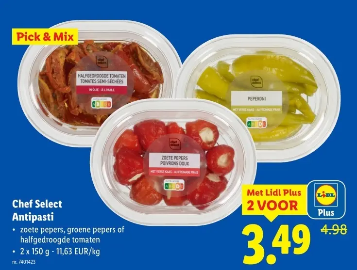 Promotie: Antipasti