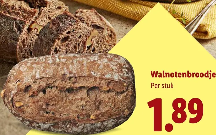 Aanbieding: Walnotenbroodje