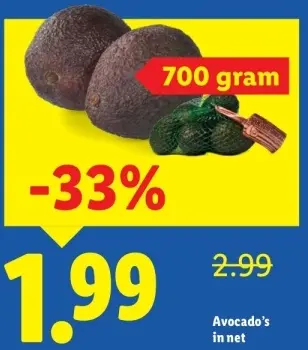 Aanbieding: Avocado's