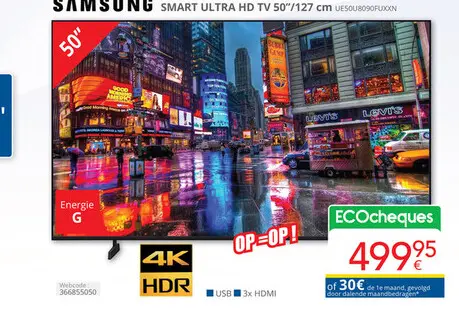 Promotie: Smart ultra hd tv