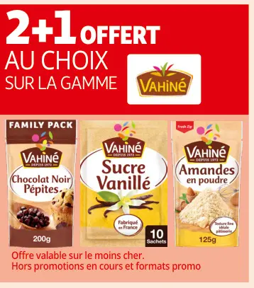Offre: 2+1 offert au choix sur la gamme