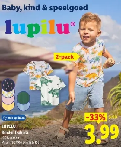 Aanbieding: Kinder T-shirts