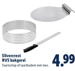 Aanbieding: RVS bakgerei