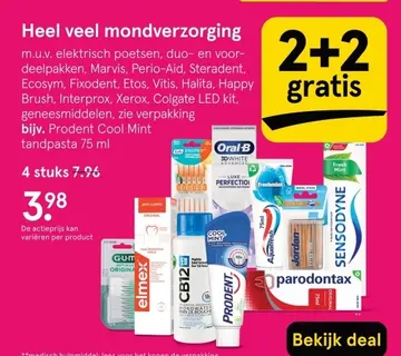 Aanbieding: Heel veel mondverzorging