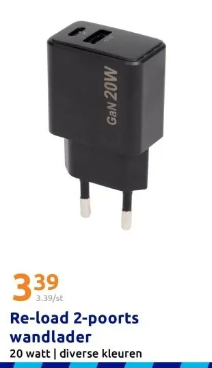 Aanbieding: Re-load 2-poorts wandlader