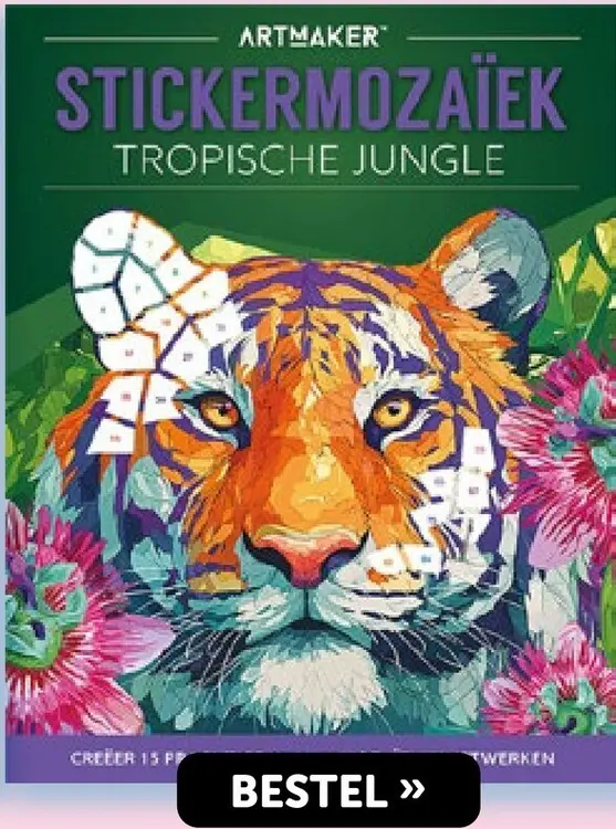 Aanbieding: Artmaker Stickermozaïek Tropische Jungle
