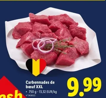 Offre: Carbonnades de bœuf XXL