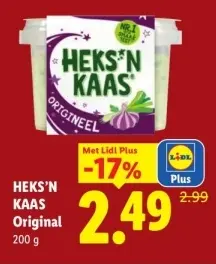 Aanbieding: HEKS'N KAAS Original