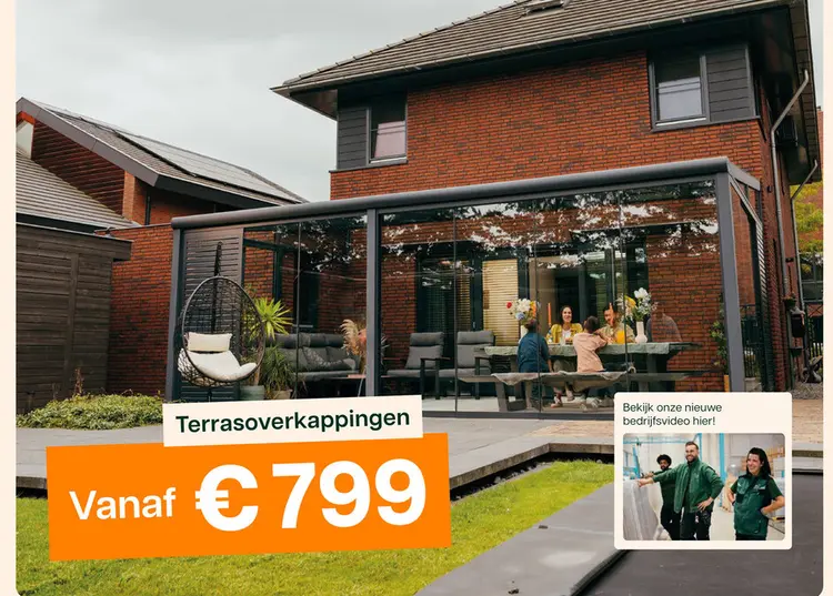 Aanbieding: Terrasoverkappingen