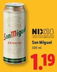 Aanbieding: San Miguel San Miguel