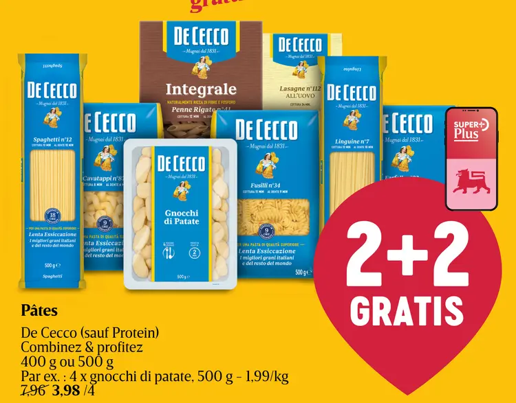 Offre: Pâtes De Cecco