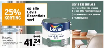 Aanbieding: Muurverf 2,5 L