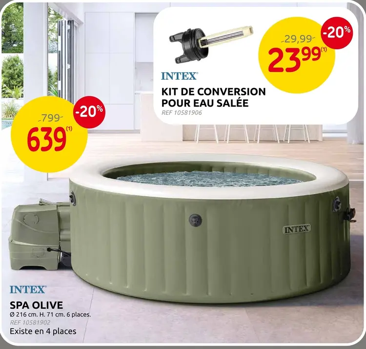 Offre: Spa olive