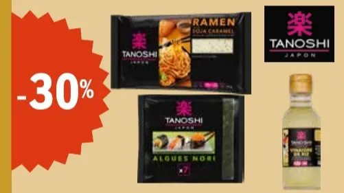 Offre: Ramen Soja Caramel, Algues Nori, Vinaigre de 
