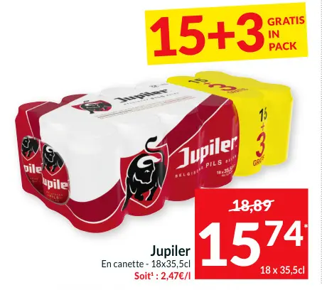 Offre: Jupiler