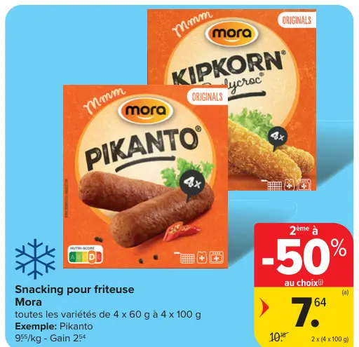 Offre: Snacking pour friteuse